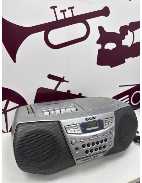 8-8-81993-3-Radio CD Casette Sony CFD-S22L 