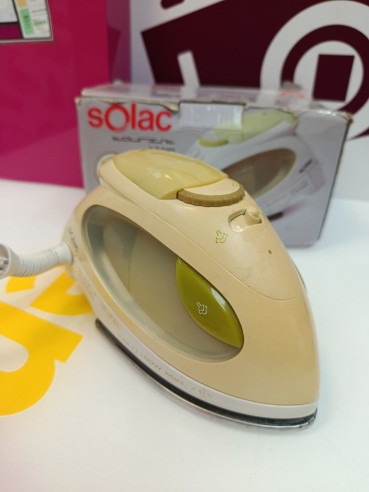9-9-80976-6-Plancha Vapor De Viaje Solac Tourist 1100 