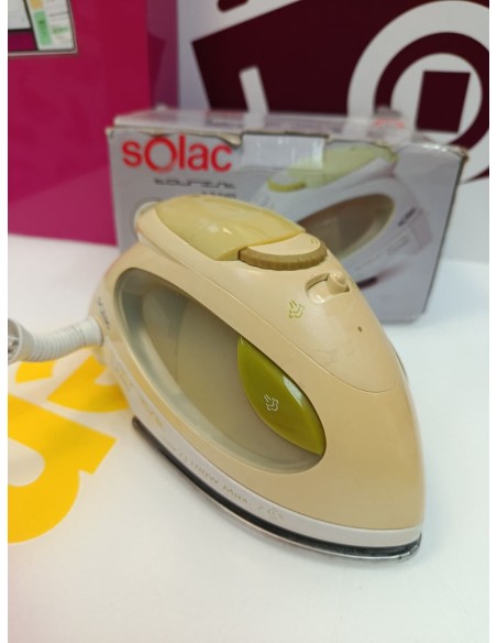 9-9-80976-6-Plancha Vapor De Viaje Solac Tourist 1100 