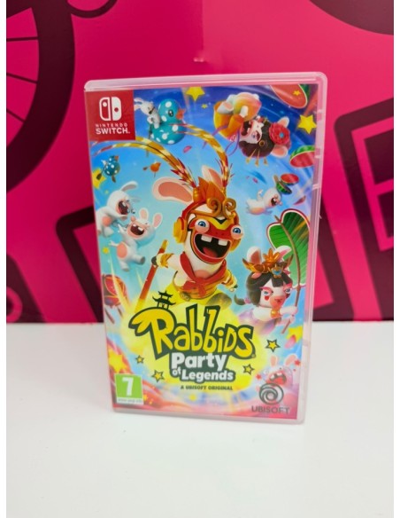 7-7-92207-1-Videojuego Nintendo Switch Rabbids Party Of Legends