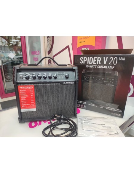 9-9-81173-1-Amplificador Guitarra line 6 spider v 20 mkII