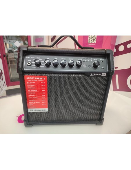9-9-81173-3-Amplificador Guitarra line 6 spider v 20 mkII