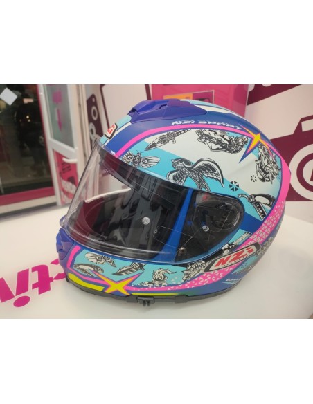 9-9-81104-2-Casco Integral Nzi Eurus 2 Komet Talla S 