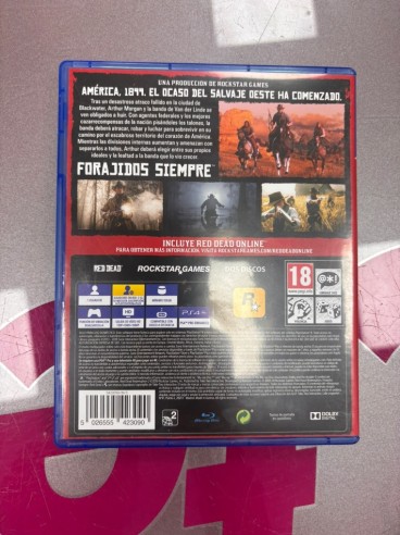 7-7-92234-2-Videojuego PS4 RED DEAD REDEMPTION II