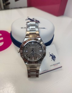 9-9-81189-1-Reloj Pulsera Caballero Reloj Polo Usp7398gy (sin Uso )