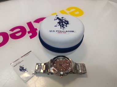 9-9-81189-2-Reloj Pulsera Caballero Reloj Polo Usp7398gy (sin Uso )