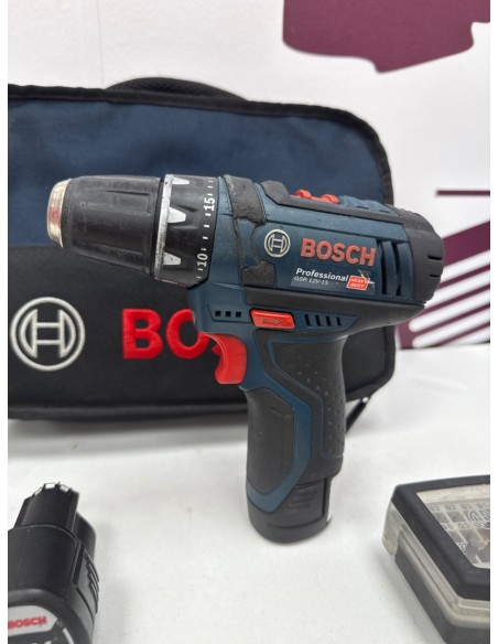 8-8-82586-2-Atornillador A Bateria Bosch Profesional GSR 12V-15