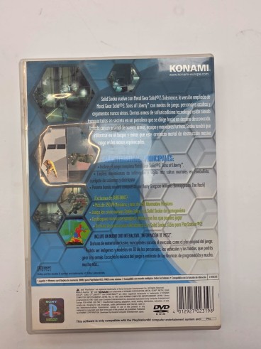 1-1-280924-2-Videojuego PS2 Metal Gear Solid 2