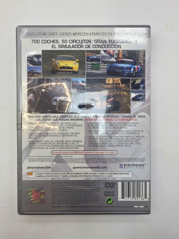 1-1-280923-2-Videojuego PS2 Gran Turismo 4