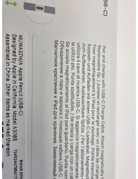 1-1-280965-3-Lápiz Digital Apple Pencil (USB-C 
