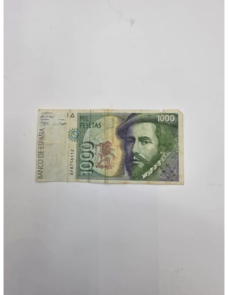 1-1-281099-1-CD, Vinilos Y Casetes Billete 1000 Ptas