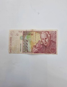 1-1-281098-1-CD, Vinilos Y Casetes Billete 2000 Ptas