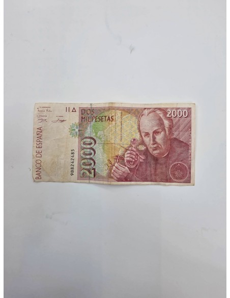 1-1-281098-1-CD, Vinilos Y Casetes Billete 2000 Ptas