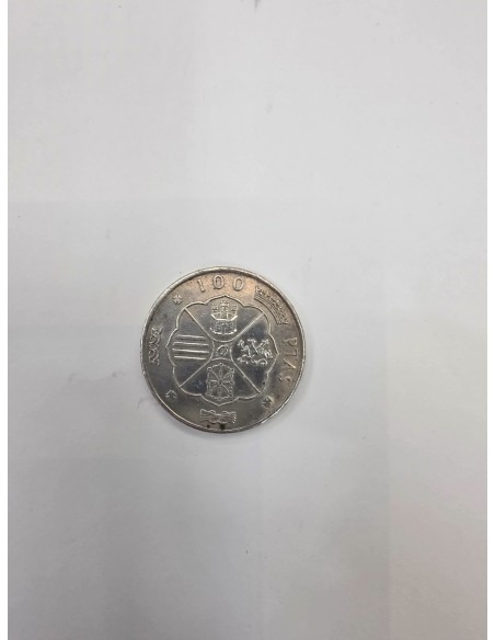 1-1-281096-2-Moneda 100 Ptas Franco