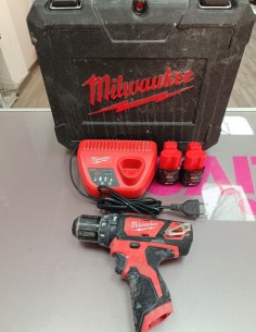 7-7-91028-1-Taladro A Bateria Milwaukee M12 Bpd-202c