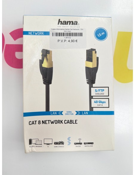 1-1-281022-1-Cable Informatica Hama Cat Network 1.5m (Sin Uso)