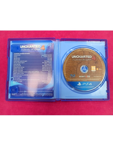 6-6-172982-2-Videojuego PS4 Uncharted 4 El desenlace del Ladron