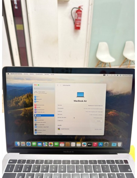 1-1-280849-2-Ordenador Portátil Apple MacBook Air 1,6Ghz I5 Dos Nucleos 8 256Gb