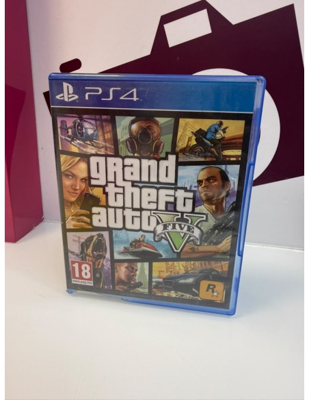 9-9-81177-1-Videojuego PS4 Grand theft auto V