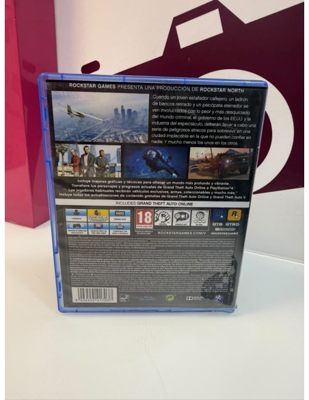 9-9-81177-3-Videojuego PS4 Grand theft auto V