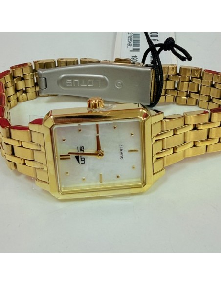7-7-92324-2-Reloj Pulsera Señora Lotus 2gether Pulsera A Juego (Sin Uso)