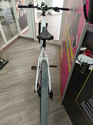 7-7-92330-2-Bicicleta Electrica MTB 29 E-Expl 100 Blanco 