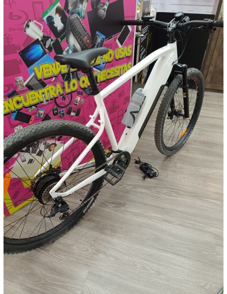 7-7-92330-5-Bicicleta Electrica MTB 29 E-Expl 100 Blanco 