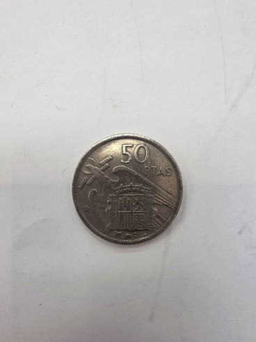 1-1-281259-2-Moneda 50 Ptas Franco