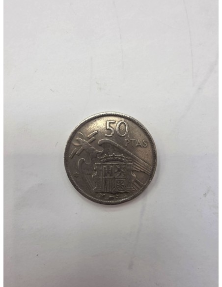 1-1-281259-2-Moneda 50 Ptas Franco