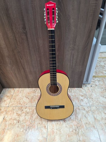 1-1-281122-1-Guitarra Clasica BrookStone Roja 