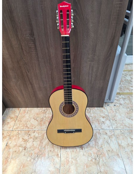 1-1-281122-1-Guitarra Clasica BrookStone Roja 