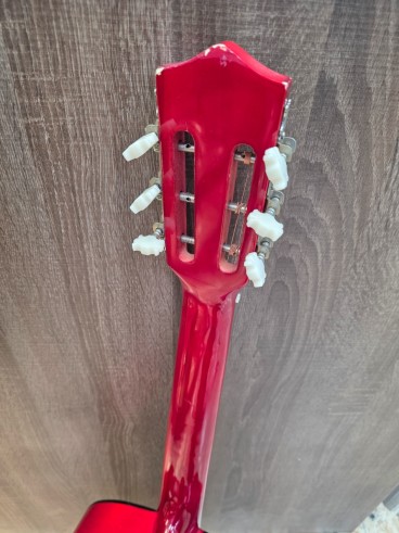 1-1-281122-5-Guitarra Clasica BrookStone Roja 