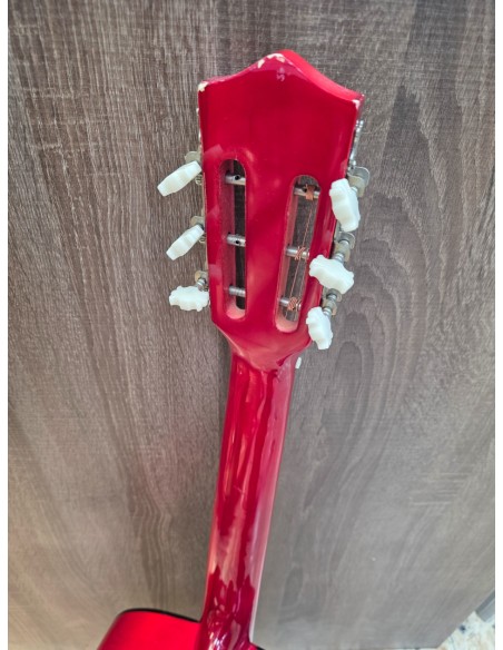 1-1-281122-5-Guitarra Clasica BrookStone Roja 