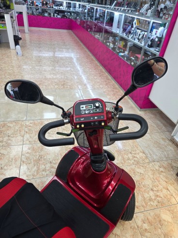 1-1-280697-2-Silla De Ruedas Scooter Roja