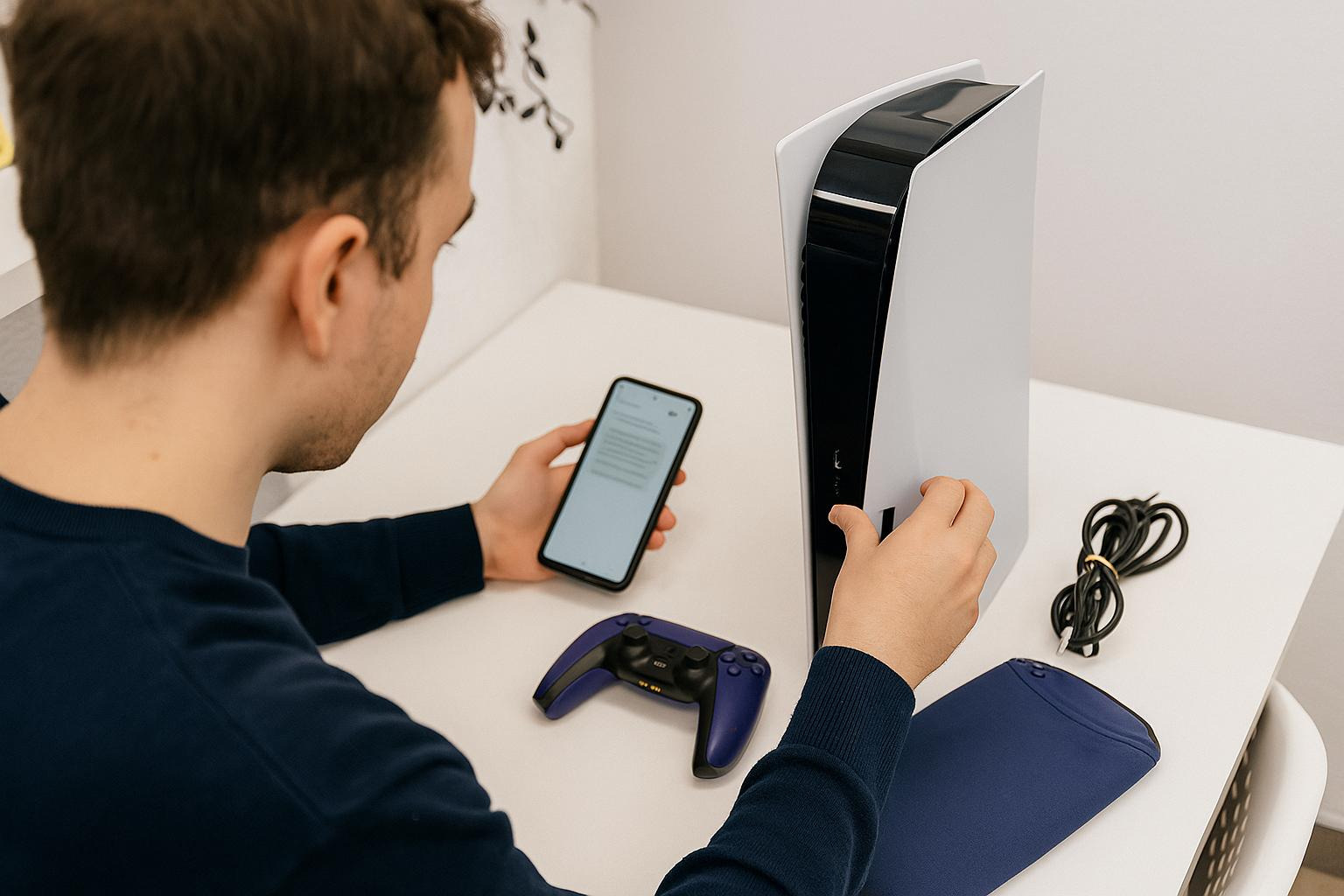 Qué revisar en una PS5 usada antes de comprarla