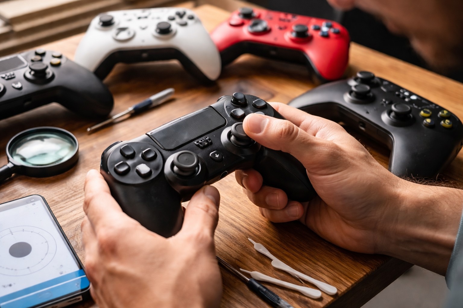Mandos de consola usados: qué revisar para evitar drift